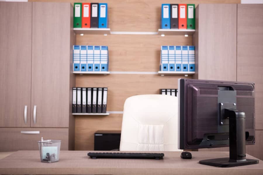 organize home office